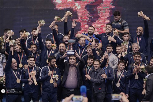 مرحله نهایی رقابت های لیگ برتر کشتی فرنگی باشگاه های کشور- جام یادگار امام (ره) (گزارش تصویری-3)